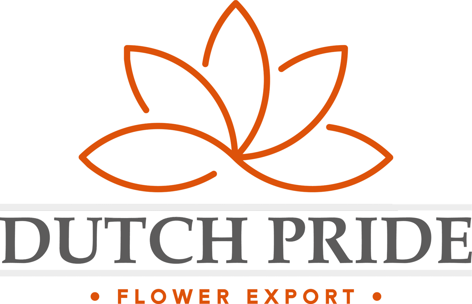 Dutch Pride Flower Export Logo